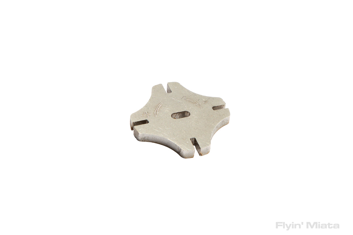 Low profile steel adjuster for Koni shocks