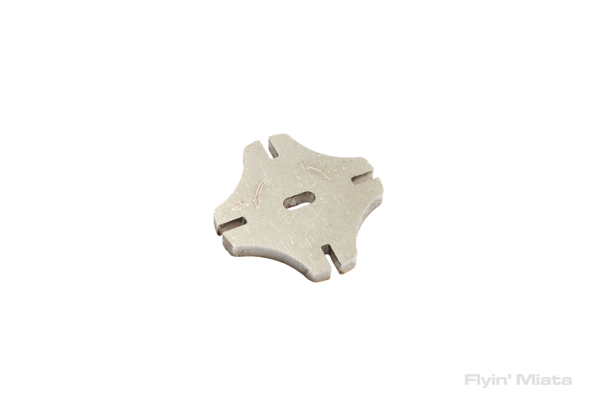 Low profile steel adjuster for Koni shocks