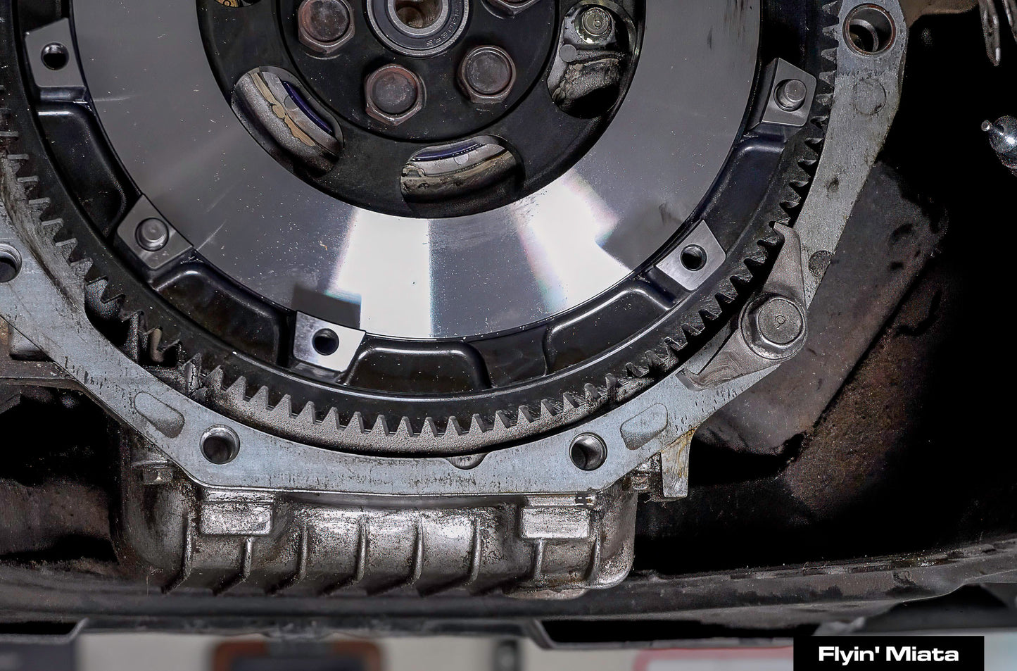 Flyin' Miata flywheel locking tool, NA/NB