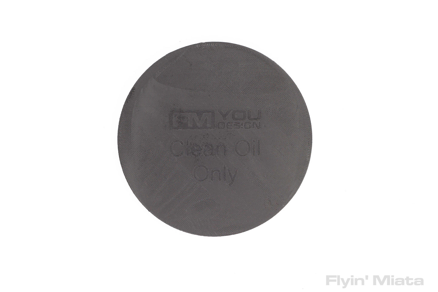 Clean cap for FM oil funnel