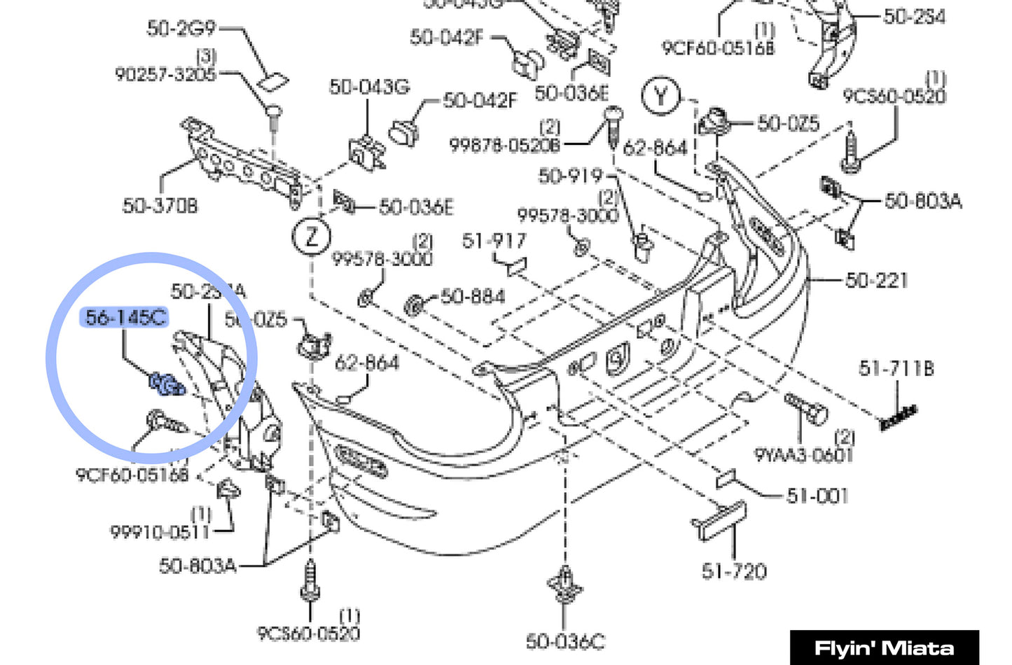Fender liner retainer