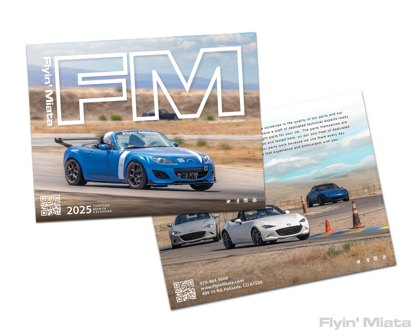 2025 Flyin' Miata calendar