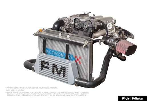 Flyin Miata Stage 1 turbo system for 1994-95 Miatas