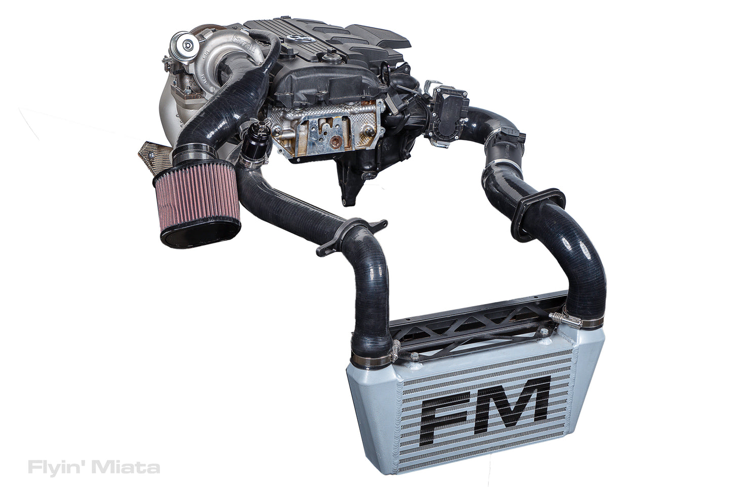 Flyin' Miata Stage 1 turbo system for 2006-15 Miatas