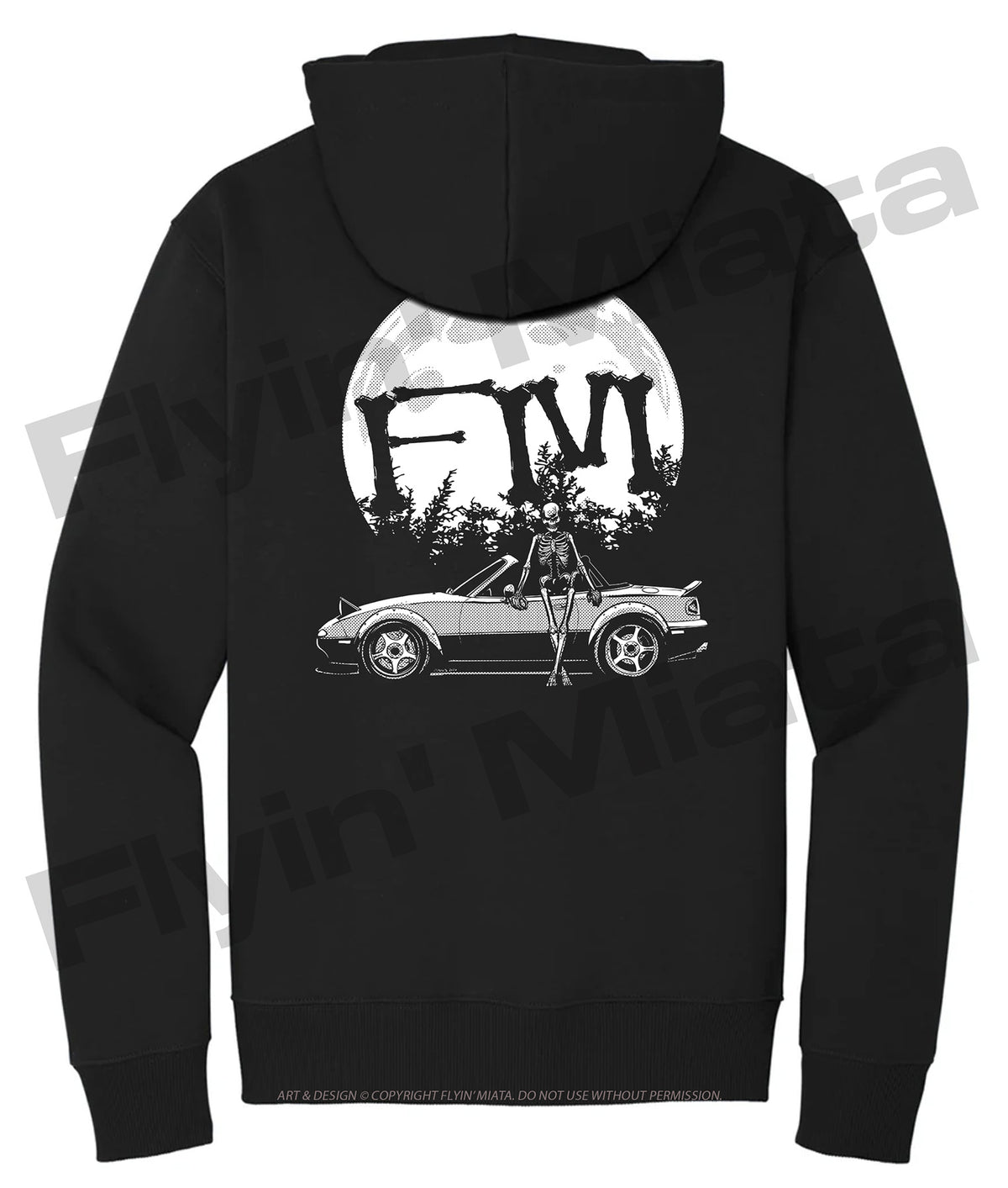 Spooky Miata hoodie - preorder