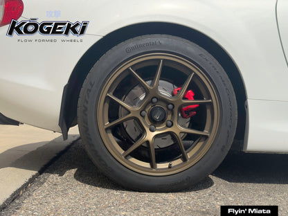 Kōgeki 17x8 flow formed wheel for NC Miata