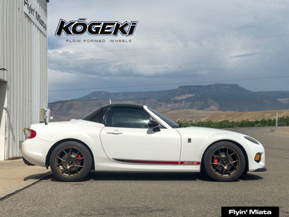 Kōgeki 17x8 flow formed wheel for NC Miata