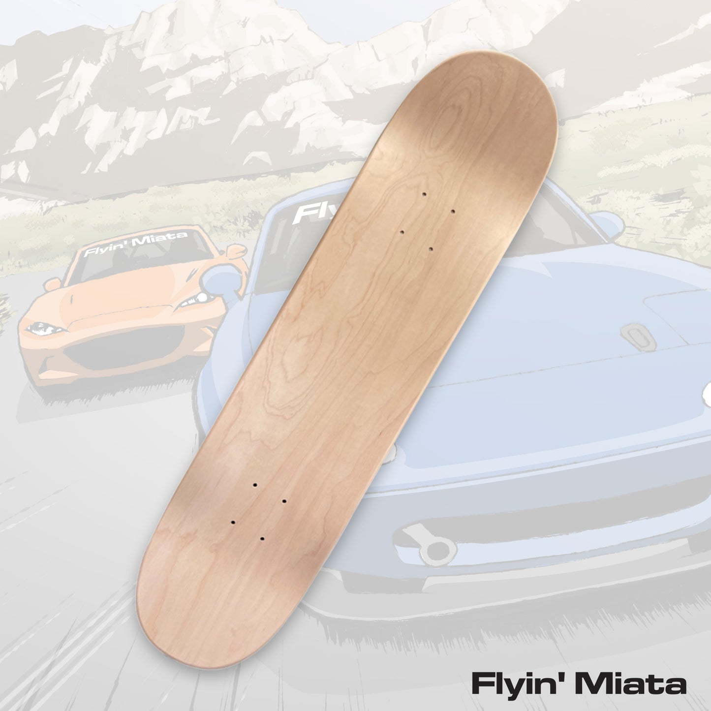 The Chase skateboard deck