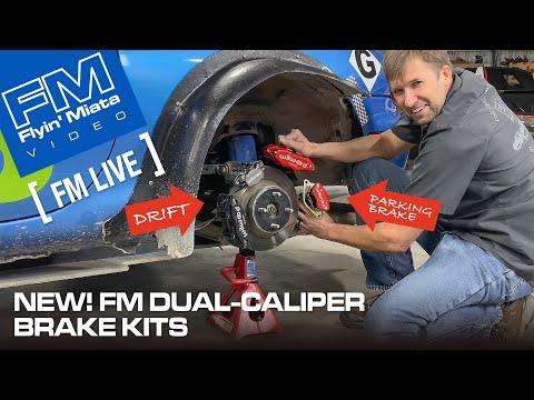 NA/NB rear parking brake big brake kit – Flyin' Miata