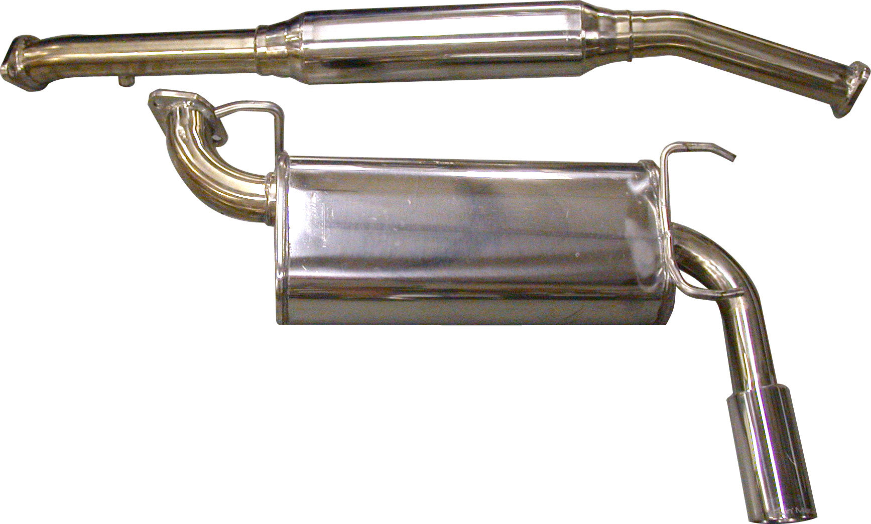 Single tip exhaust with a nice mellow tone. – Flyin' Miata