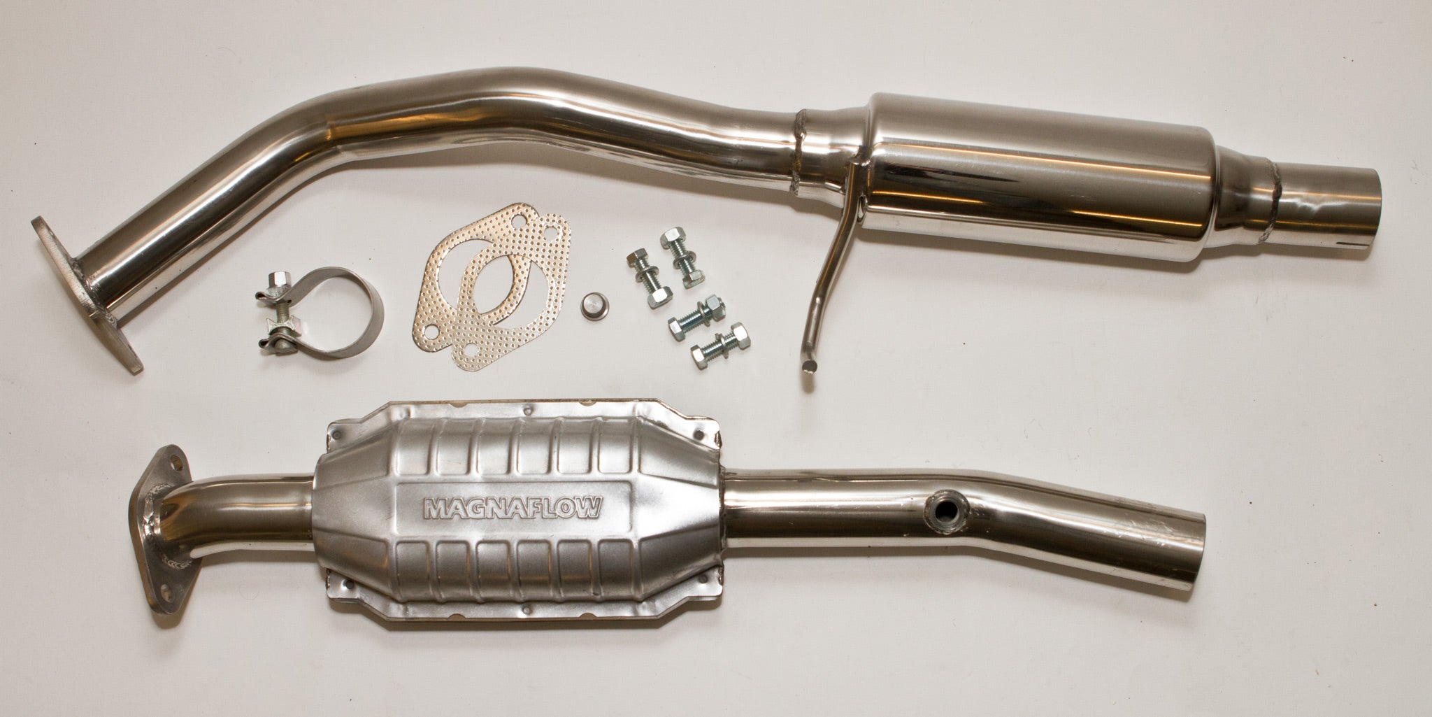 NB NB 2.25" Flyin' Miata midpipe and catalytic converter