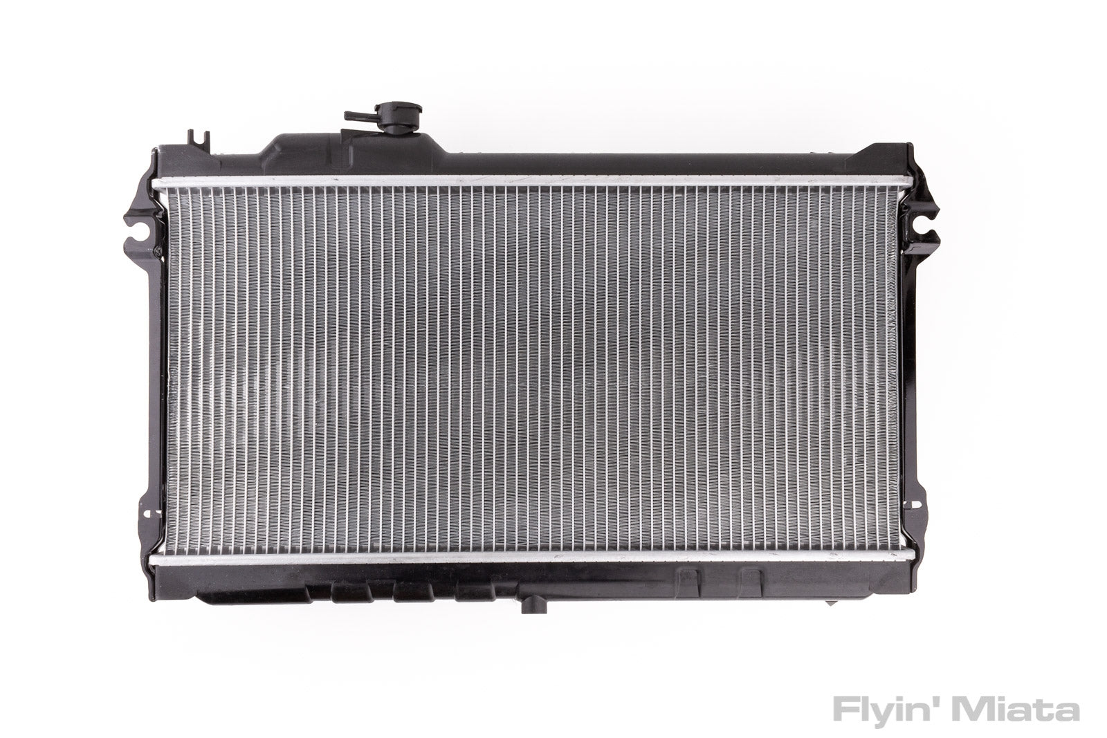 Miata Rear Mounted Radiator Stock replacement radiator with extra capacity. – Flyin' Miata