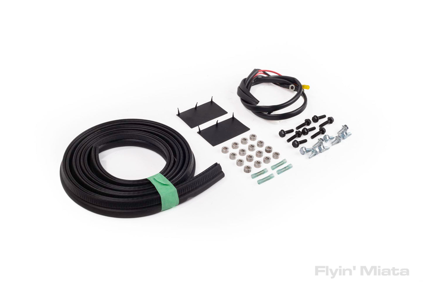 Stage 1 Flyin Miata airflow kit for upright radiator (NA8)
