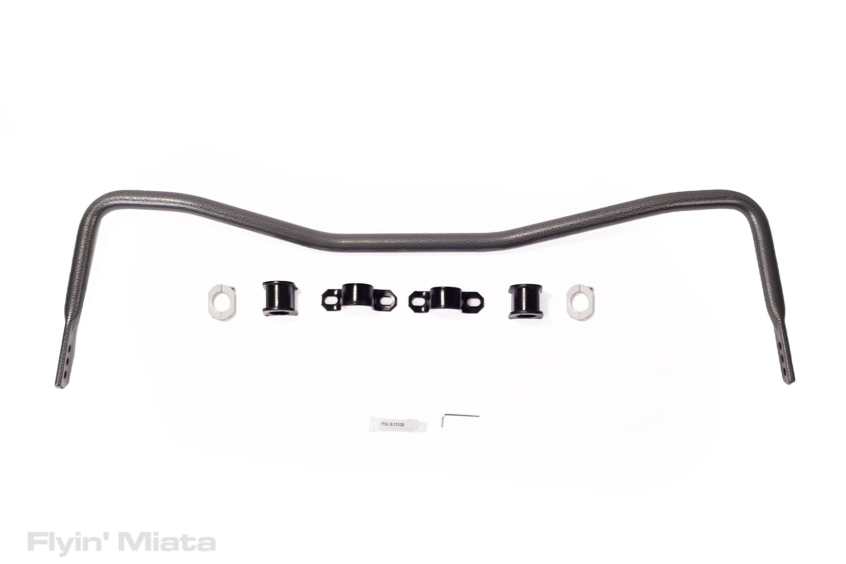 A front sway bar package, including bushings and brackets. Flyin' Miata