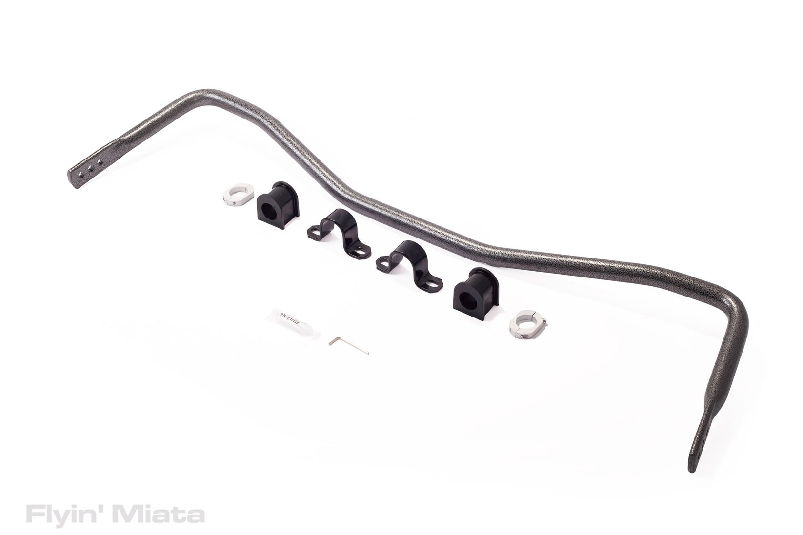A front sway bar package, including bushings and brackets. Flyin' Miata