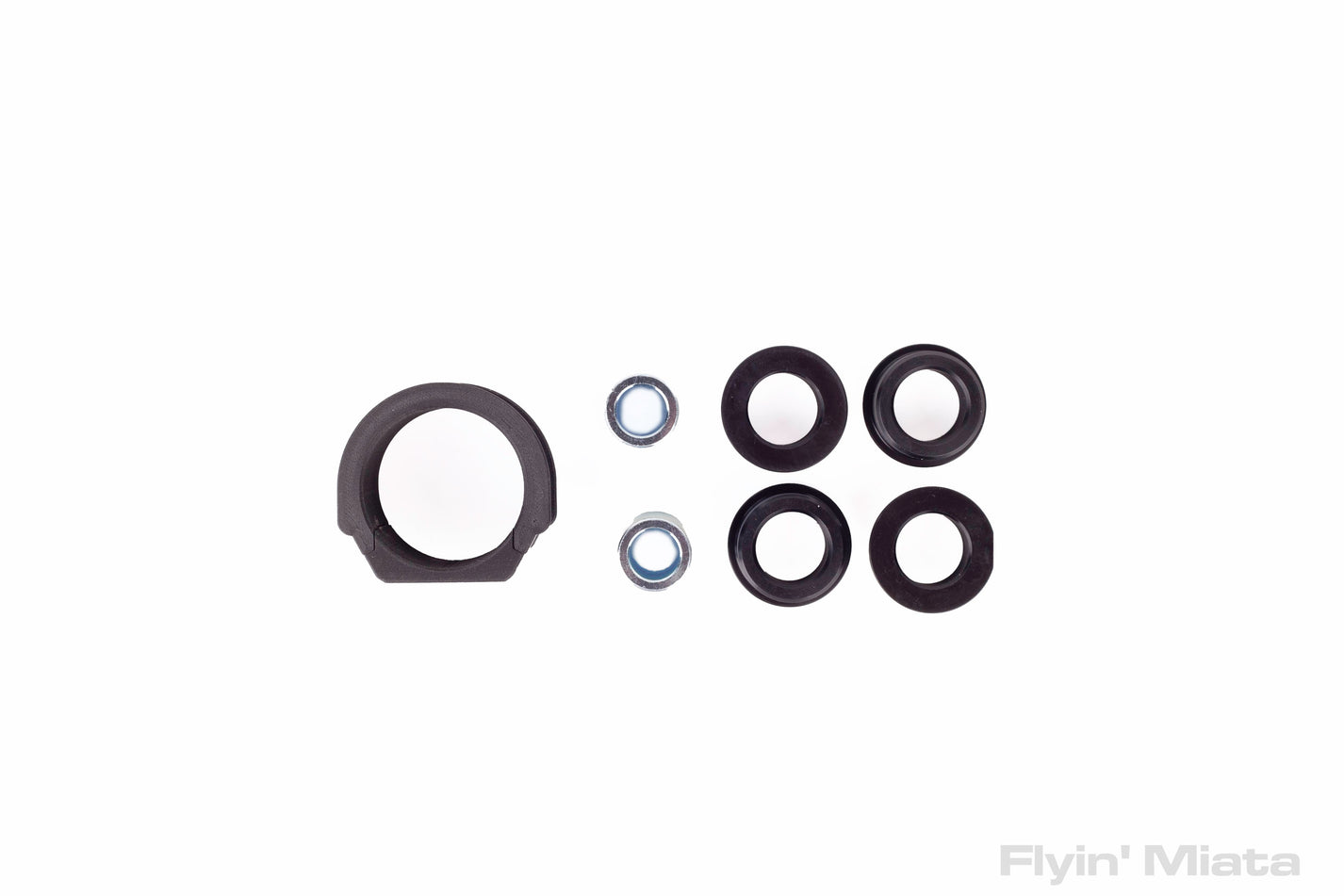 Flyin' Miata steering rack bushing upgrade kit, NB