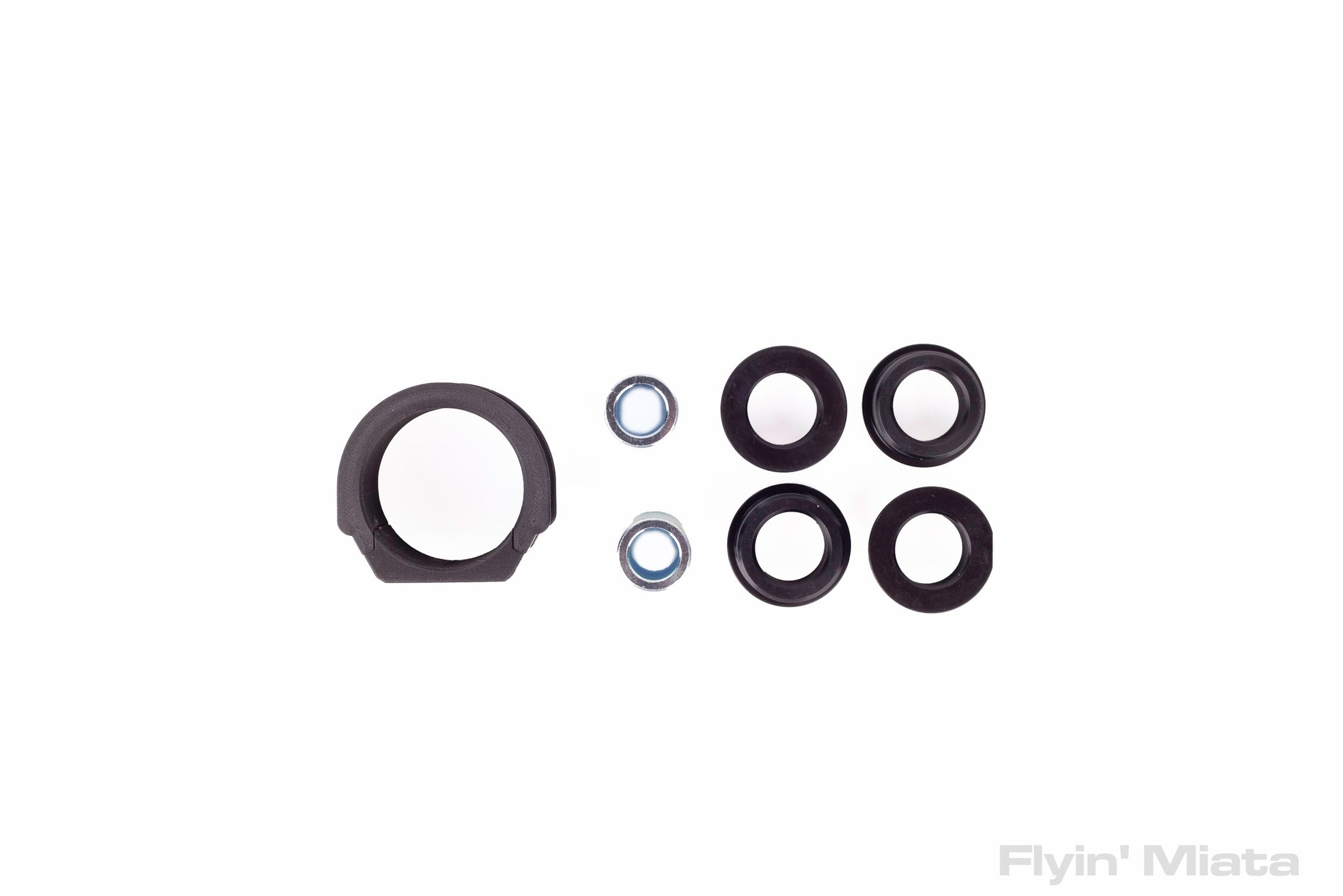 Flyin' Miata steering rack bushing upgrade kit, NB