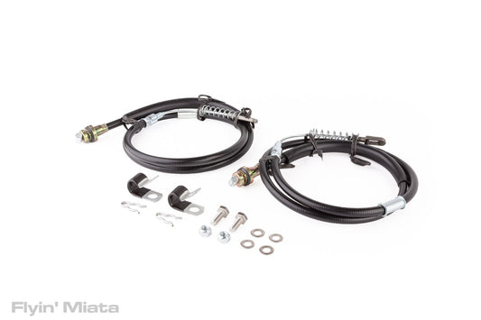 Replacement parking brake cables for Wilwood calipers