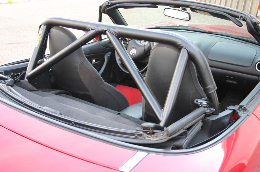 Covers and Padding for Hard Dog Roll Bars for Miata