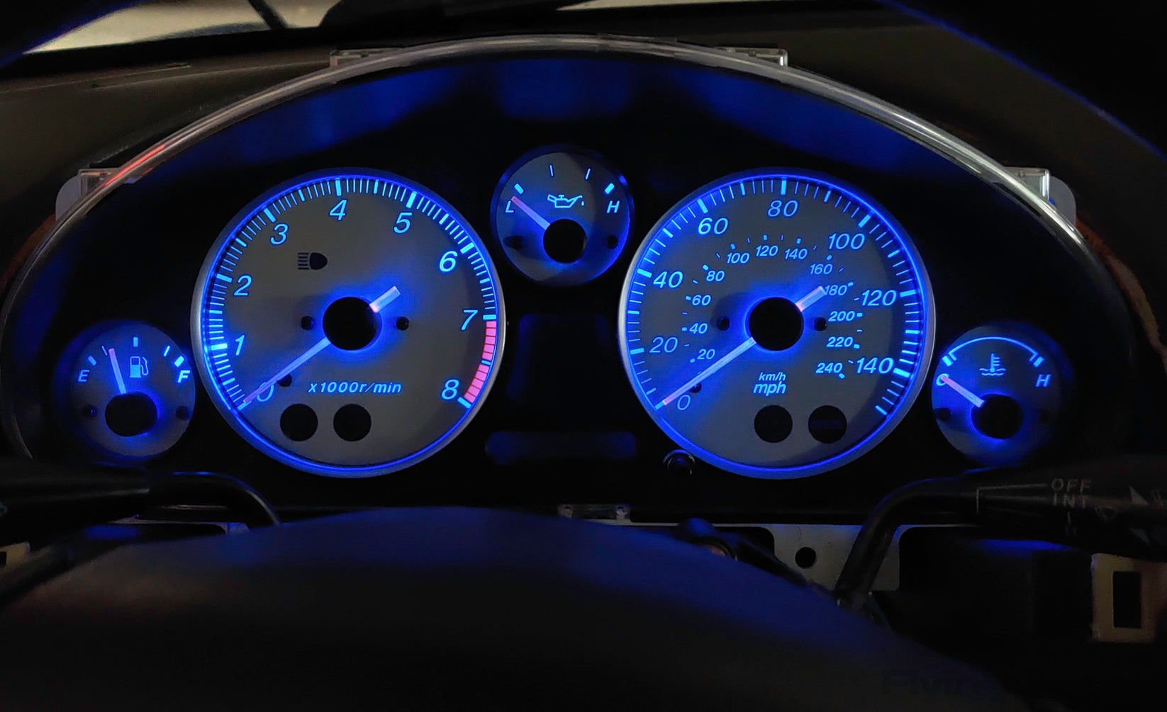 NA-NB LED gauge light kit – Flyin' Miata