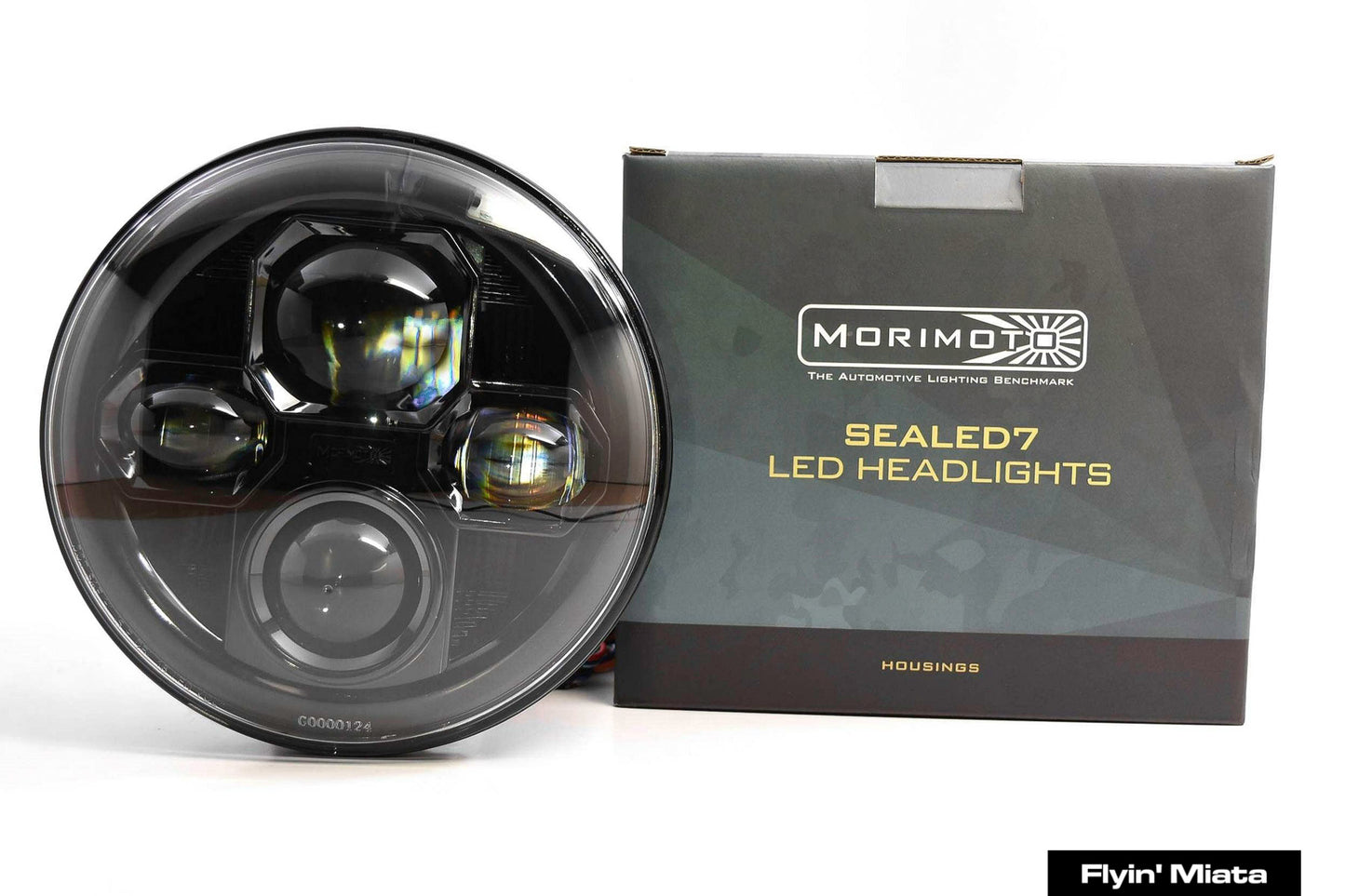 Morimoto Sealed7 2.0 LED headlights, 7" round
