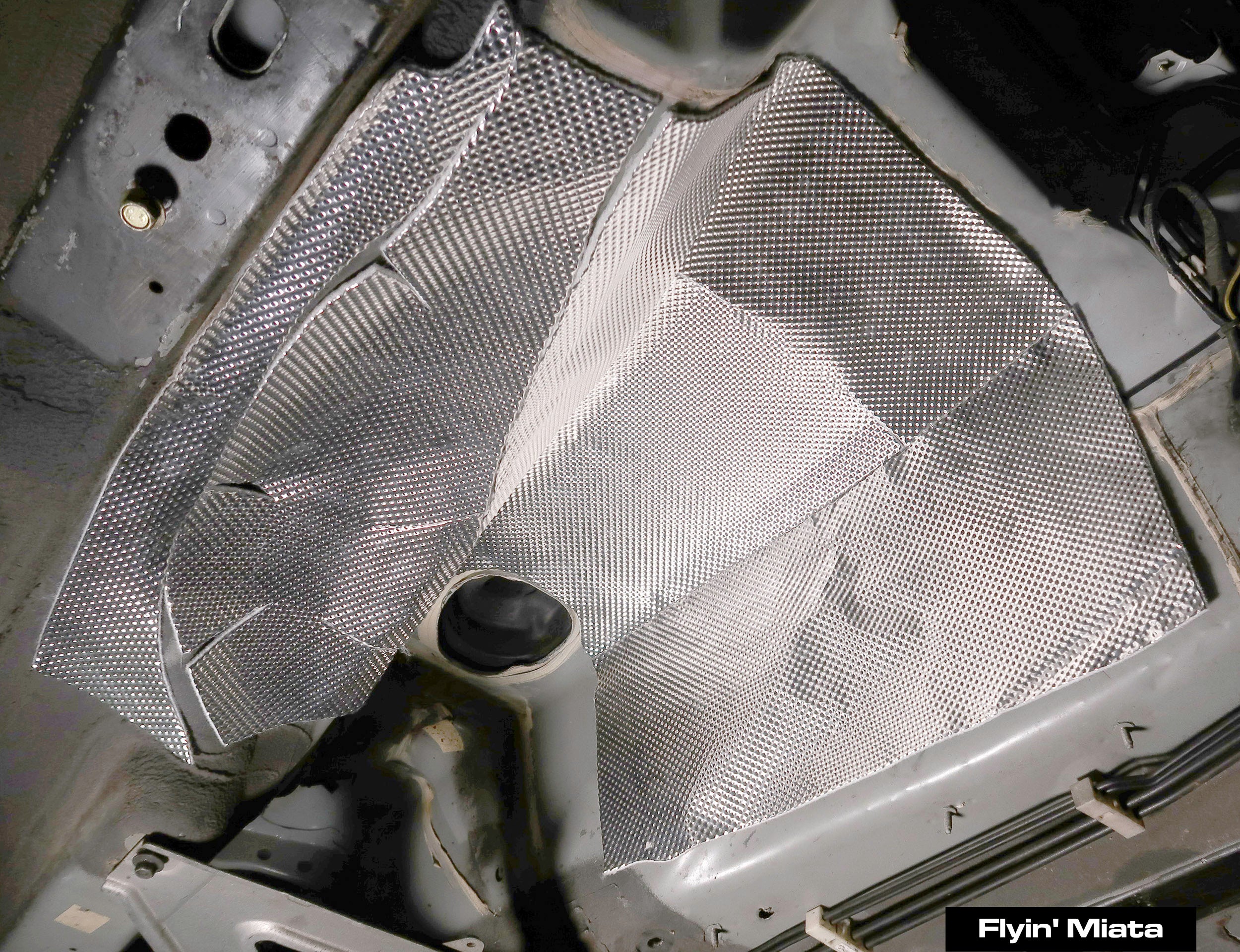 DEI DEI NC transmission tunnel heat shield kit