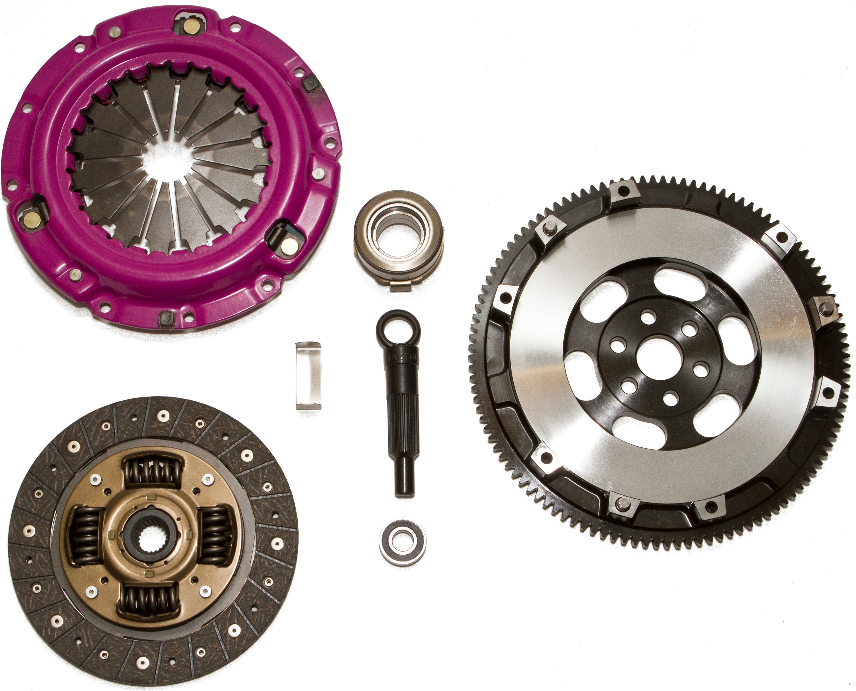 Flyin' Miata clutch and a Flyin' Miata flywheel a wellmatched