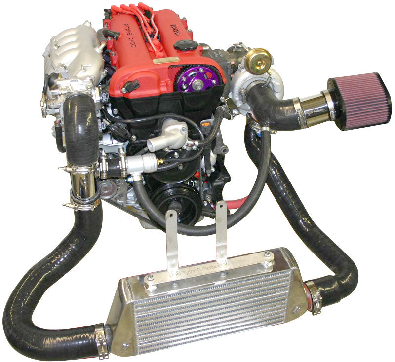 Flyin Miata Stage 1 turbo system for NA8 chassis