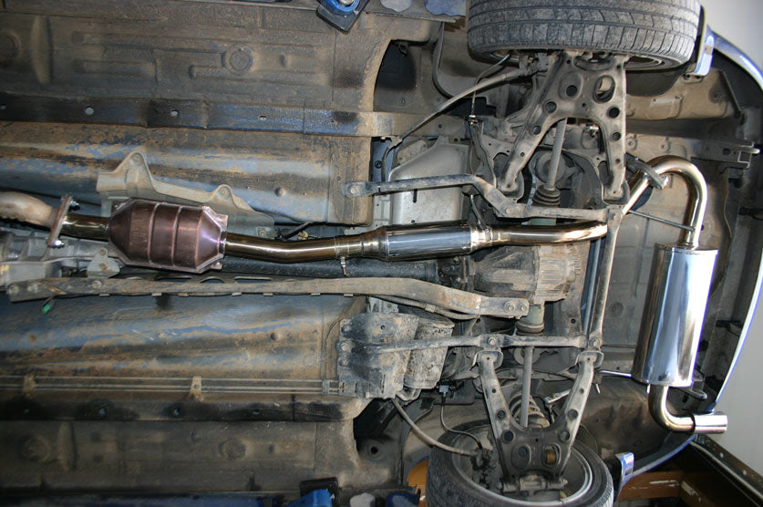 Replacement midpipe and catalytic converter for maximum turbo