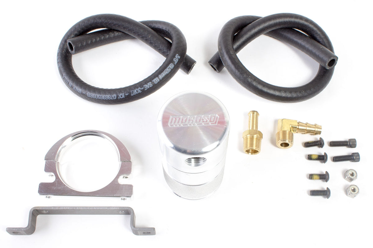 85496 Catch Can Kit Moroso 85496 Universal Small Body - Air/Oil Separator ...