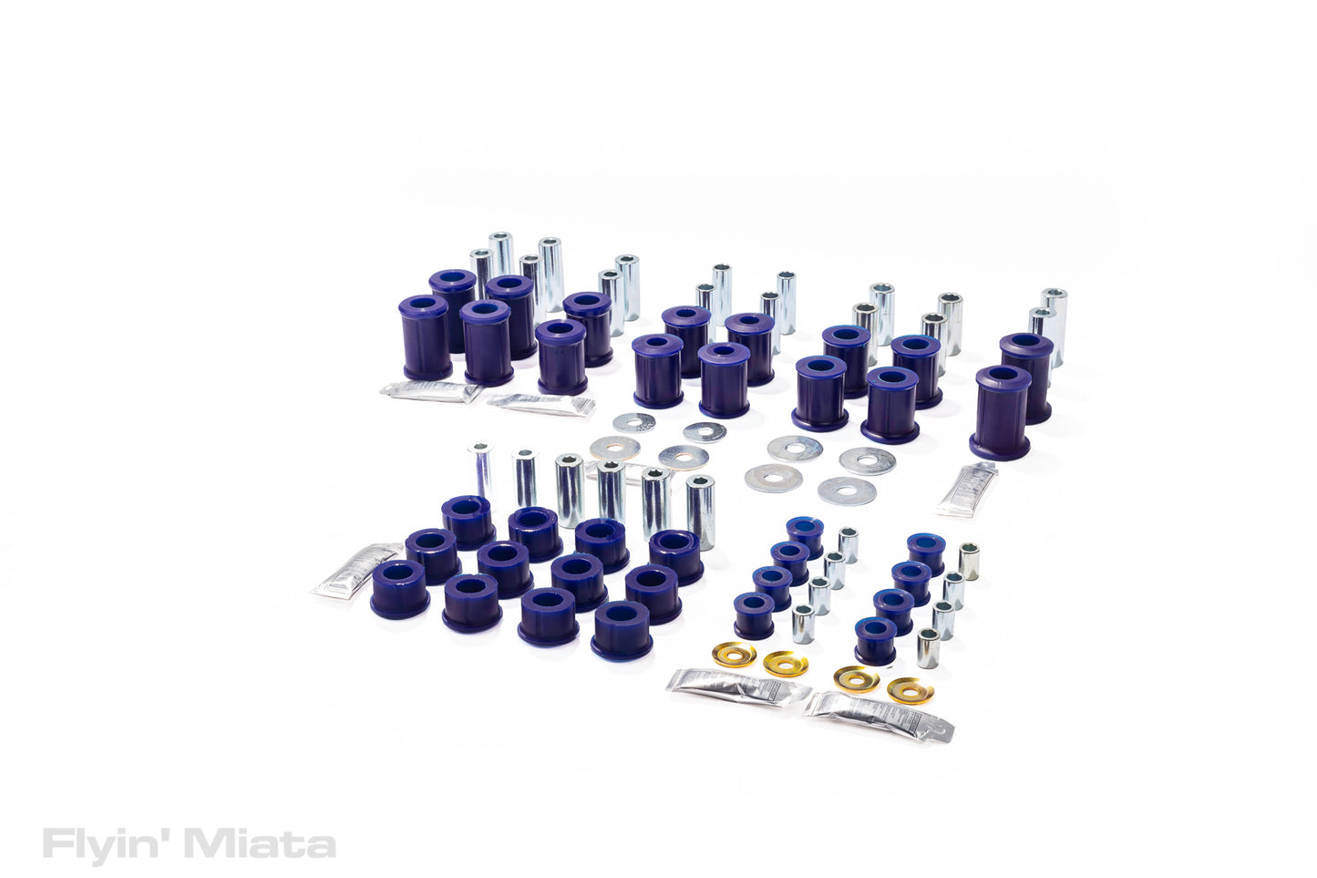 Complete polyurethane bushing kit for NA and NB