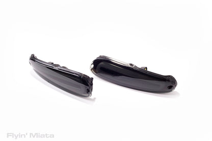 Carbon Miata NA front sequential turn signals