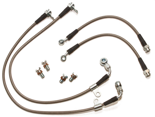 Braided stainless steel brake line kit (NC chassis)