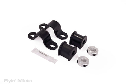 Rear sway bar bushings and brackets for ND